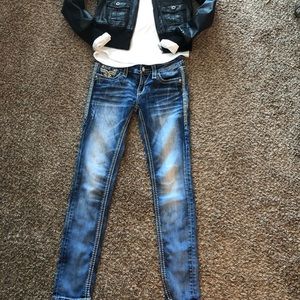 Rock Revival Kai Skinny Jean Size 27